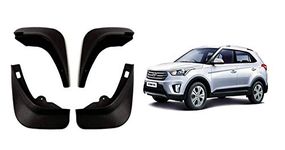 Sparedeals - Car Mud Flap/Mud Guard Compatible with Hyundai Creta 2015-2018 (Set of 4 Pcs.)