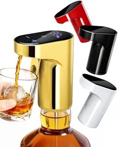 Electric Whisky Dispenser,Wine Aerato,Liquor Decanter,Alcohol Pourer-Gold