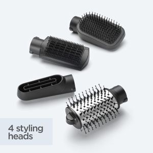 BaByliss Hydro-Fusion Hair Dryer Brush – Ionic Hot Air Styler