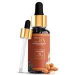 Dharti Ayurveda Sweet Almond Oil - 100% Pure Natural Undiluted And Plant Based - Premium Grade Aromatherapy For Skin & Hair - 30ml