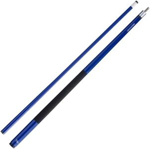 Viper Graphstrike 58" 2-Piece Fiberglass Graphite Composite Billiard/Pool Cue, Blue