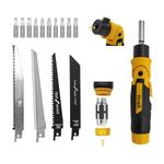 TOOLAN: 16-In-1 Multi Blades Hand Saw With Screw Driver (Manual Saw, Not Electric). For Cut Wood, Metel, Plastic, Sheetrock, Dry Wall Saw, Plywood, Sheetrock Saw. Portable Hand Saw, Screw Driver