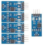 5Pcs Hall Effect Sensor, 3144E Magnetic Counting Sensor 3.3-5V Motion Sensor Module Counting Sensor Magnetic Detector For Arduino PIC AVR Smart Car