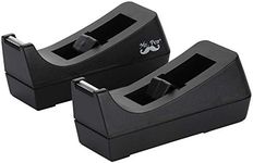 Mr. Pen- Tape Dispenser, Pack of 2, Tape Dispenser Desk, Office Supplies, Desk Supplies, Tape Holder, Tape Dispensers, Black Tape Dispenser, Desktop Tape Dispenser, Tape Desk Dispenser, Organier