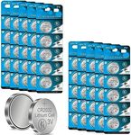 2032 Battery 230 mAh CR2032 Lithium 3V Coin Button Cell 50 Pack