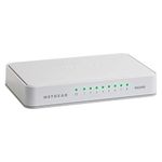 NETGEAR 8-Port Gigabit Ethernet Unmanaged Switch (GS208) - Desktop, Wall Mount