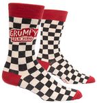 BlueQ Men Socks:"Grumpy Old Man"