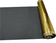 Professional Gold Eva Workpro Foam Underlay 3mm - Premium Sound and Thermal Insulation for Hardwood, Laminate, and Engineered Wood Floors 10m×1m Roll