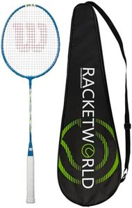 Wilson Champ Badminton Racket & Racketworld Premium Badminton Carry Case