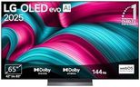 LG OLED65C5ELB TV 65 Zoll (165 cm) 4K OLED evo AI TV (α9 Gen8 4K AI Prozessor, webOS 25, 120Hz (VRR bis zu 144Hz)) [Modelljahr 2025]