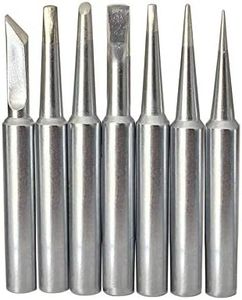 SolderFun Soldering Tips for Weller WLC100,Weller SP40/SP40N Irons Tips (7pcs)