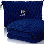 BOACAY Packable Travel Blanket for 