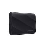 Samsung T9 Portable External SSD 1TB, USB 3.2, Speed up to 2,000 MB/s Read Speed, Storage for Professional Creators - videographers, Graphic Designers, Artists, MU-PG1T0B/WW, Black