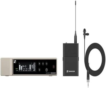 Sennheiser EW-D ME2 Lavalier Microphone Set, Black, XLR, 56 MHz Bandwidth