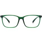 ANRRI Blue Light Blocking Glasses Lightweight Eyeglasses Frame Filter Blue Ray Computer Game Glasses, Green