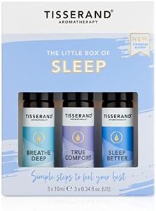 Tisserand Aromatherapy - The Little Box of Sleep - Breathe Deep, True Comfort, Sleep Better - 100% Natural Pure Essential Oils - 3x10ml