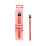 Real Techniques Brightening Concealer Makeup Brush, Kitten Paw Brush Fits Under Eyes, Conceal Dark Circles, Eye Cream, Primer and Brightener, Cover Imperfections, RT 242 Brush, Cruelty-Free, 1 Count