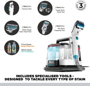 Shark StainStriker Pet Carpet Cleaner – White