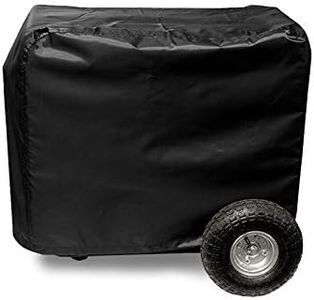 Create Idea 64x61x54cm Cubierta del inversor del generador Accesorios a Prueba de Agua Almacenamiento a Prueba de Polvo al Aire Libre Negro