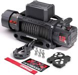 OPENROAD 13500 lb Recovery Winch with Synthetic Rope and 2 Wireless Remotes - IP68 Waterproof 12V Electric Winch for Jeep, SUV, Truck & Trailer - Panther Series 3S