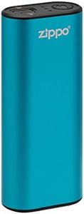 Zippo HeatBank 6 - Rechargeable Hand Warmer - 6 Hour Run Time - 3 Settings - For Indoor & Outdoor Use - Battery & Heat Indicator Light - One Size - Black