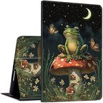 Case for Amazon Kindle Fire Max 11 Tablet (13th Gen, 2023 Release) 11" PU Leather Slim Folding Adjustable Stand Smart Cover with Auto Wake/Sleep for Fire 11 Max Tablet,Mushroom Frog