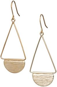 Shield Earring (Small Gold)
