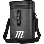 Marucci Sports - Cooler Backpack (MBBPCL-BK/GY) Baseball Equipment Handling