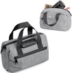 SafeDelux Carbon Lined Lock Bag, Portable Travel Bag with Combination Lock, Airtight Waterproof Zipper, On-The-Go Lockable Case