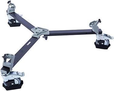 Manfrotto 114 Cine/Video Deluxe Dolly for 117X Tripod with 5-Inch Wheels - Replaces 3067,Black