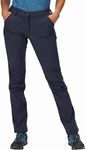 Regatta Women's Fenton Water Repellent and Wind Resistant Softshell Regular Leg Trousers, Navy, Size 8