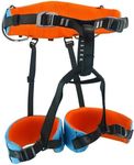 NewDoar Climbing Harness,Thin & Lightweight Rock Climbing Harness,Kids Half Body Harness,Waist Protection Comfortable Adjustable Safety Belt for Rappelling Fire Rescuing Tree Climbing Arborist