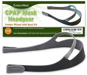 Endurimed Replacement for Respironics Dreamwear Headgear - CPAP Straps for Mask - Velcro Head Strap for Dreamwear Nasal Mask - Full Adjustable Strap, Prevents Sleep Face Lines