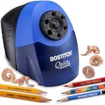 Bostitch QuietSharp 6 Heavy Duty Classroom Electric Pencil Sharpener, 6-Holes, Blue (EPS10HC)
