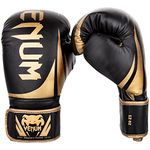 Venum Challenger 2.0 Boxing Gloves - 16 oz, Black/Gold, 16 oz