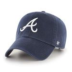 47 Brand Relaxed Fit Cap - MLB Atlanta Braves navy