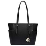 Miss Lulu Tote Bag for Women Handbag Bag Ladies PU Leather Shoulder Top Handle Bag