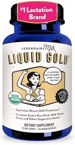 Legendairy Milk® Liquid Gold® - Herbal Breastfeeding Supplement to Increase Milk Supply - Contains Goats Rue and Milk Thistle