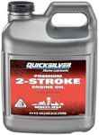 Quicksilver 858023Q01 Premium Two-Cycle TC-W3 Oil - Outboards, Personal Water Craft (PWC’s), Snowmobiles, Motorcycles and Chainsaws, 2.5 Gallon Jug