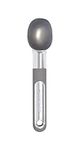 KitchenAid - Ice Cream Scoop with Ergonomic Silicone Handle (Grey)