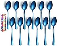 Blue Teaspoons Silverware, Set of 1