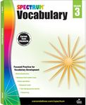 Spectrum 3rd Grade Vocabulary Workbooks, Ages 8 to 9, Grade 3 Vocabulary Workbook, Word Classification, Roots, Compound Words, Prefixes and Suffixes, and Abbreviations - 160 Pages (Volume 86)