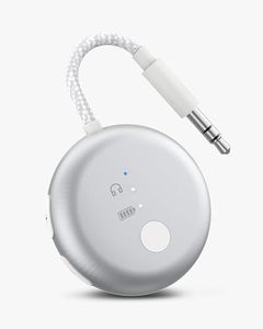 Avantree SoundJet R1 – 25Hr Airplane Bluetooth Adapter for All AirPods (Pro/Max) with Qualcomm Chipset & aptX Adaptive, Wireless Audio Transmitter for Flight Travel, Works with Bose & Other Headphones