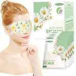 21 PACKS Self Heated Eye Mask Disposable Soothing Steam Eyes Moisturizing Heat Eye Mask Warm And Comfy For Migraines Tired Eyes Dry Eyes