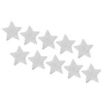 PATIKIL Reflective Stickers, 30 Pack 2.36 x 2.36 Inch Waterproof Adhesive High Visibility Night Caution Warning Star Shape Safety Tape Reflector for Trucks Trailers Cars, White