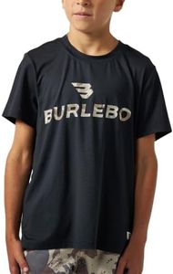 Burlebo Youth Go to Tee - Flying B - Black & Classic Deer Camo