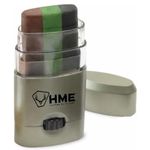 HME Products 3 Color Camo Face Paint Stick, Multi, One Size