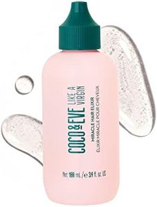 Coco & Eve Miracle Hair Elixir. Coconut Oil with Hyaluronic Acid Leave in Conditioner.Treatment for Dry Damaged Hair | Frizz control. Protects from Heat Styling