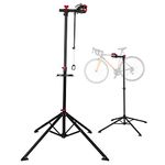 UNISKY Bike Repair Stand Home Folding Bicycle Mechanics Maintenance Workstand Portable Height Adjustable 360° Rotatable