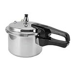 Pressure Cooker, Small Aluminium Alloy Pressure Cooker, 18cm Bottom 3L Mini Pressure Cooker For Gas Stove, Large Capacity For Cooking Beans, Meats, Vegetables, Soups